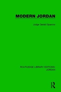 Enlarge image Cover: Modern Jordan - Routledge