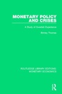 Cover: Monetary Policy and Crises - Routledge