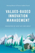Cover: Values-Based Innovation Management - Red Globe Press