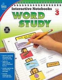 Enlarge image Cover: Interactive Notebooks Word Study, Grade 3 - Carson Dellosa Education