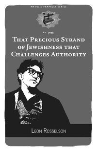Enlarge image Cover: That Precious Strand of Jewishness That Challenges Authority - PM Press