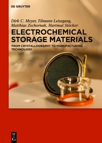 Abbildung von: Electrochemical Storage Materials - De Gruyter