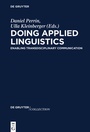 Cover: Doing Applied Linguistics - De Gruyter