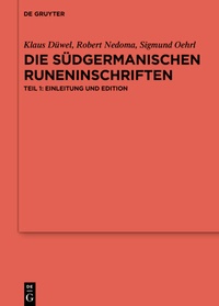 Bild: Die südgermanischen Runeninschriften - De Gruyter