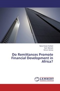 Cover: Do Remittances Promote Financial Development in Africa? - LAP Lambert Academic Publishing