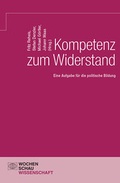 Cover: Kompetenz zum Widerstand - Wochenschau Verlag