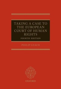Enlarge image Cover: Taking a Case to the European Court of Human Rights - Oxford University Press