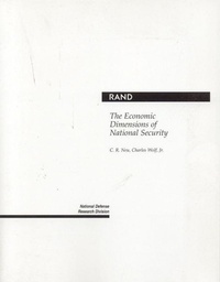 Enlarge image Cover: The Economic Dimensions of National Security - RAND