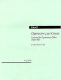 Cover: Operation Just Cause - RAND