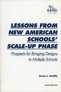 Cover: Lessons from New American Schools' Scale-up Phase - RAND