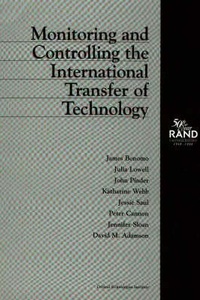 Enlarge image Cover: Monitoring and Controlling the International Transfer of Technology - RAND