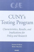 Cover: CUNY's Testing Program - RAND