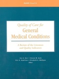 Cover: Quality of Care for General Medical Conditions - RAND