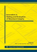 Cover: Innovation in Testing and Evaluation of Structural Integrity - Trans Tech Publications Ltd