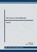 Cover: 7th Forum on New Materials - Part D - Trans Tech Publications Ltd