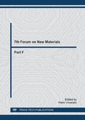 Cover: 7th Forum on New Materials - Part F - Trans Tech Publications Ltd