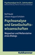 Cover: Psychoanalyse und Gesellschaftswissenschaften - Kohlhammer