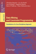 Cover: Data Mining and Constraint Programming - Springer