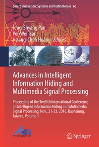 Enlarge image Cover: Advances in Intelligent Information Hiding and Multimedia Signal Processing - Springer