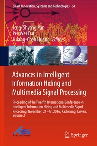 Enlarge image Cover: Advances in Intelligent Information Hiding and Multimedia Signal Processing - Springer