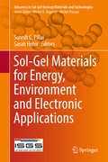 Cover: Sol-Gel Materials for Energy, Environment and Electronic Applications - Springer