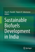 Cover: Sustainable Biofuels Development in India - Springer