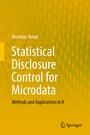 Cover: Statistical Disclosure Control for Microdata - Springer
