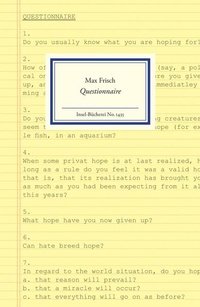 Enlarge image Cover: Questionnaire - Insel