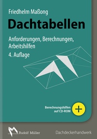 Abbildung von: Dachtabellen - Rudolf Müller Verlag