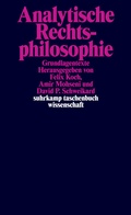 Cover: Analytische Rechtsphilosophie - Suhrkamp