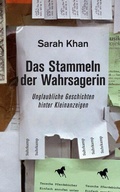 Cover: Das Stammeln der Wahrsagerin - Suhrkamp