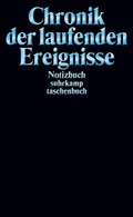 Cover: Notizbuch &raquo;Chronik der laufenden Ereignisse&laquo; - Suhrkamp