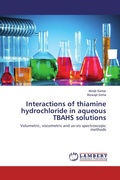 Cover: Interactions of thiamine hydrochloride in aqueous TBAHS solutions - LAP Lambert Academic Publishing