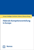 Cover: F&ouml;derale Kompetenzverteilung in Europa - Nomos
