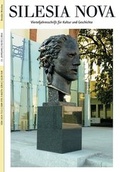 Cover: Silesia Nova. Zeitschrift f&uuml;r Kultur und Geschichte / Silesia Nova - Neisse Verlag