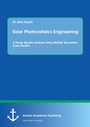 Cover: Solar Photovoltaics Engineering. A Power Quality Analysis Using Matlab Simulation Case Studies - Anchor Academic Publishing