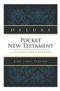 Cover: Deluxe Pocket New Testament with Psalms and Proverbs-KJV - Oxford University Press, USA
