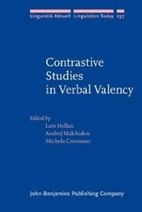 Enlarge image Cover: Contrastive Studies in Verbal Valency - John Benjamins Publishing Co