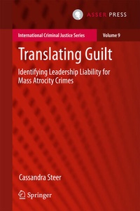 Enlarge image Cover: Translating Guilt - T.M.C. Asser Press