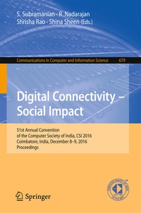 Enlarge image Cover: Digital Connectivity - Social Impact - Springer