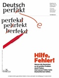 Cover: Deutsch perfekt - Spotlight Verlag GmbH - Deutsch perfekt