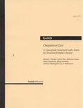 Cover: Outpatient Care - RAND