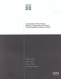 Cover: An Evaluation of New Mexico Workers' Compensation Permanent Partial Disability and Return to Work - RAND