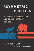 Cover: Asymmetric Politics - OUP eBook