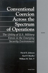Enlarge image Cover: Conventional Coercion Across the Spectrum of Conventional Operations - RAND