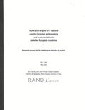 Cover: Quick Scan of Post 9/11 National Counter Terrorism Policy Making and Implementation Selected European Countries Since 9/11 - RAND