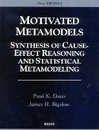 Enlarge image Cover: Motivated Metamodels - RAND