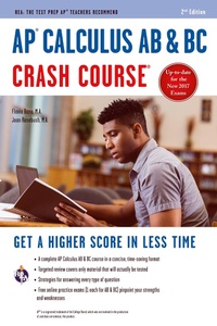 Enlarge image Cover: AP(R) Calculus AB & BC Crash Course Book + Online - Research & Education Association