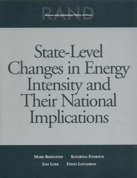 Enlarge image Cover: State-Level Changes in Energy Intensity and Their National Implications - RAND