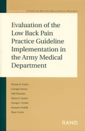Cover: Evaluation of the Low Back Pain Practice Guideline Implementation in the Army Medical Department: MR-1758-A - RAND